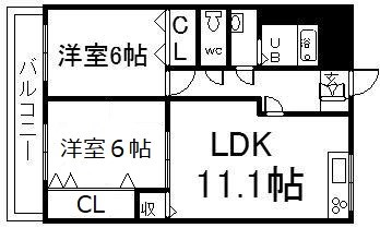 ALF-E 207号室 間取り