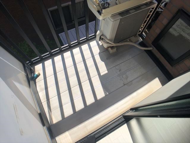 ﾒｿﾞﾝ･ｼｬﾄﾝ ベランダ