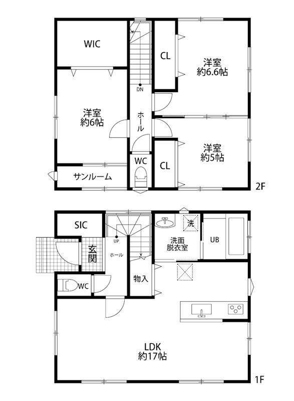 GEO　CASA女池 間取り