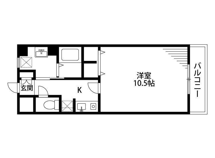ファースト米山 間取り図