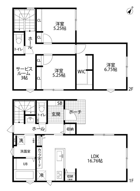 真砂３丁目貸家 間取り