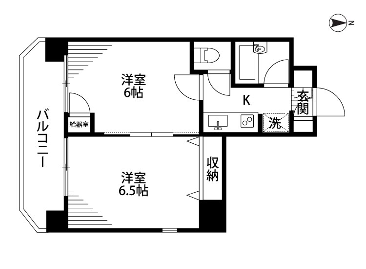 メゾン・ド・エグレット 407号室 間取り