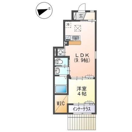 ウェル　ビーイング 101号室 間取り