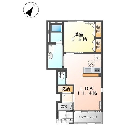 アーバンコート・ソフィア 106号室 間取り