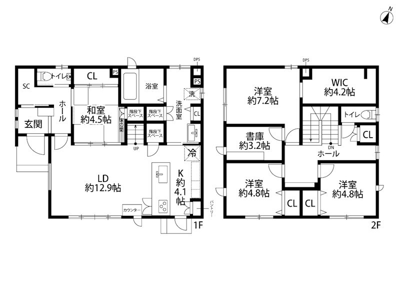 江南区早苗戸建 間取り
