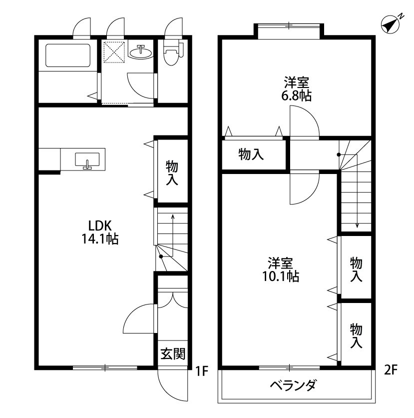 ファインシティＣ棟 間取り図