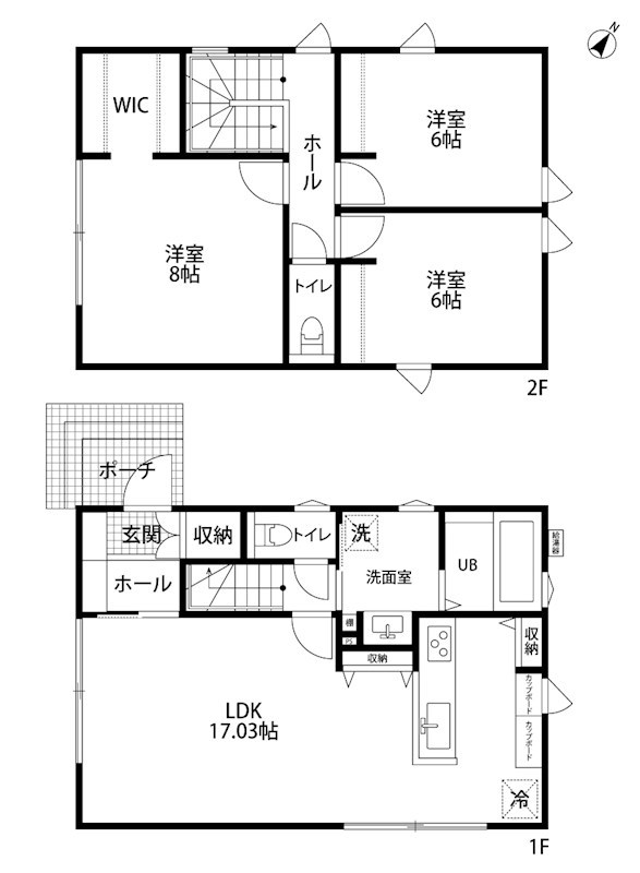 真砂３丁目貸家 間取り
