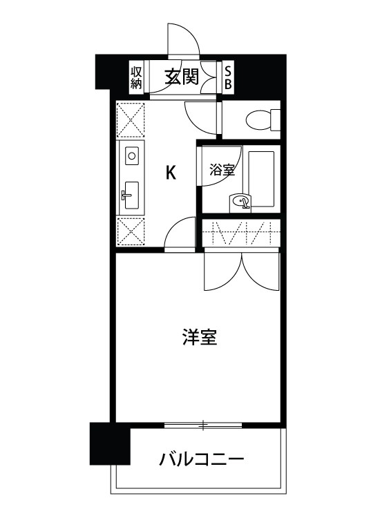 メゾン・ド・ラルジュ 間取り図