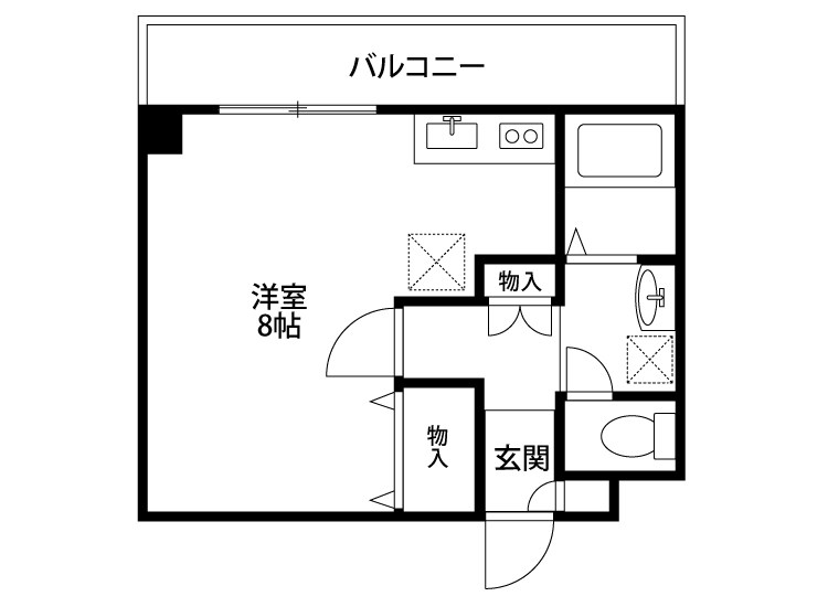 ピュアみやび3番館 301号室 間取り