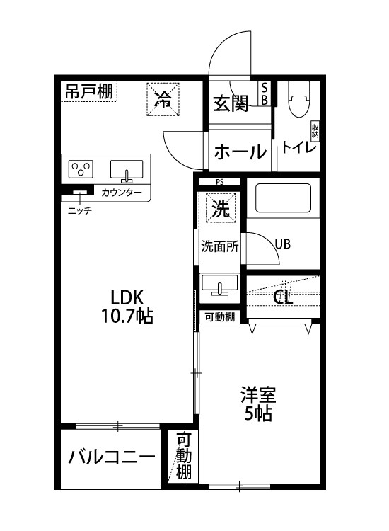 ブランフォーレ 302号室 間取り