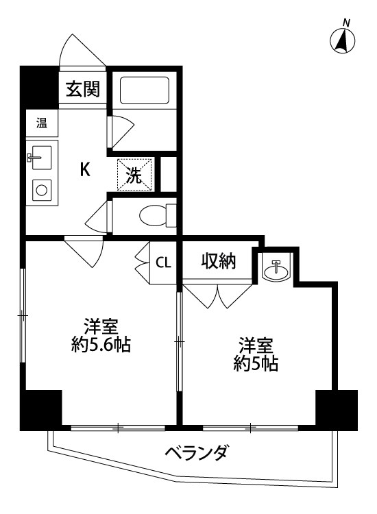プレステージ新潟 間取り図