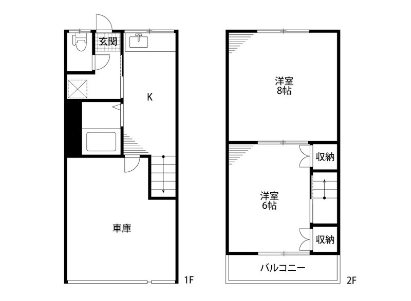 メゾン真柄 101号室 間取り