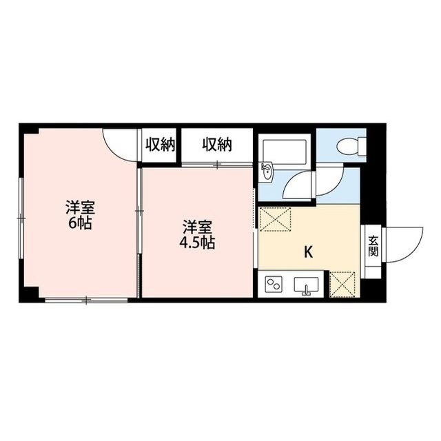 タウンハウス金衛町 B301号室 間取り