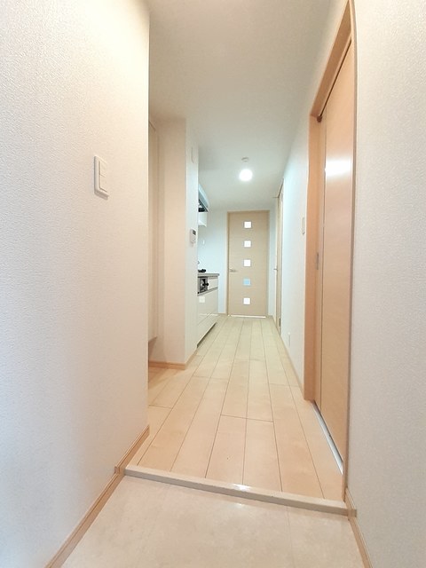 アメニティ万代 玄関