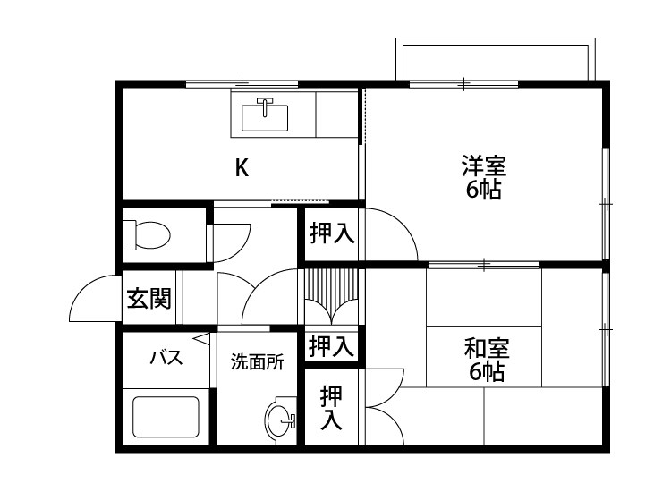 ピュア東青山 202号室 間取り