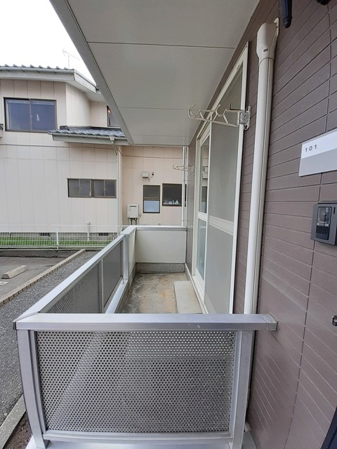 ハイツ悠Ｂ ベランダ