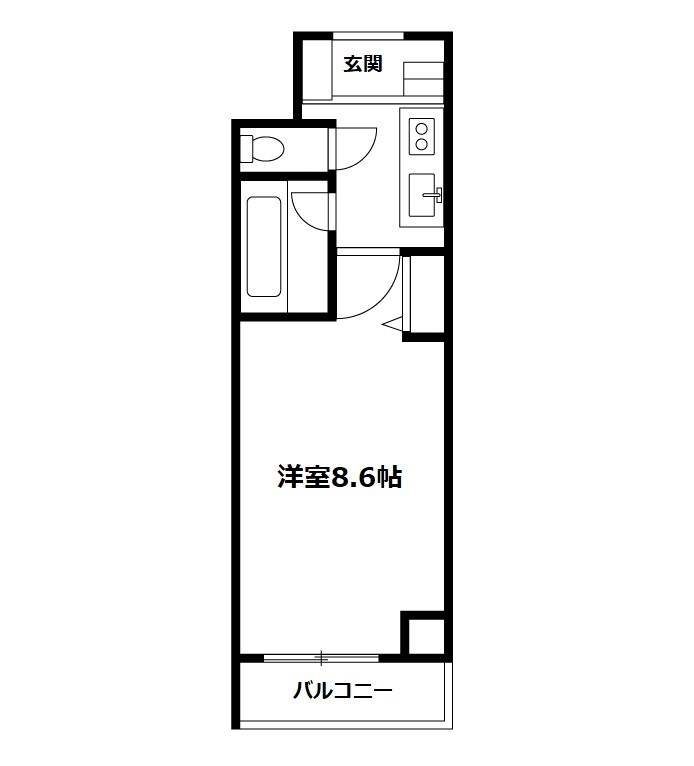 オセオ弁天 間取り図