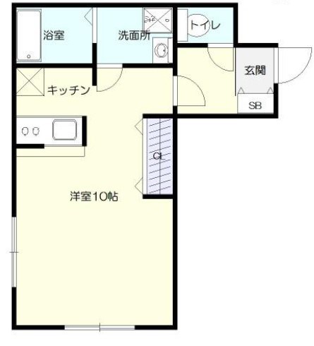 パティオ長嶺 202号室 間取り