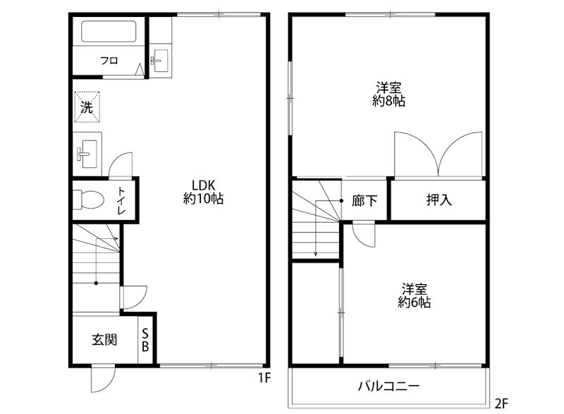 エクセラ藤 105号室 間取り