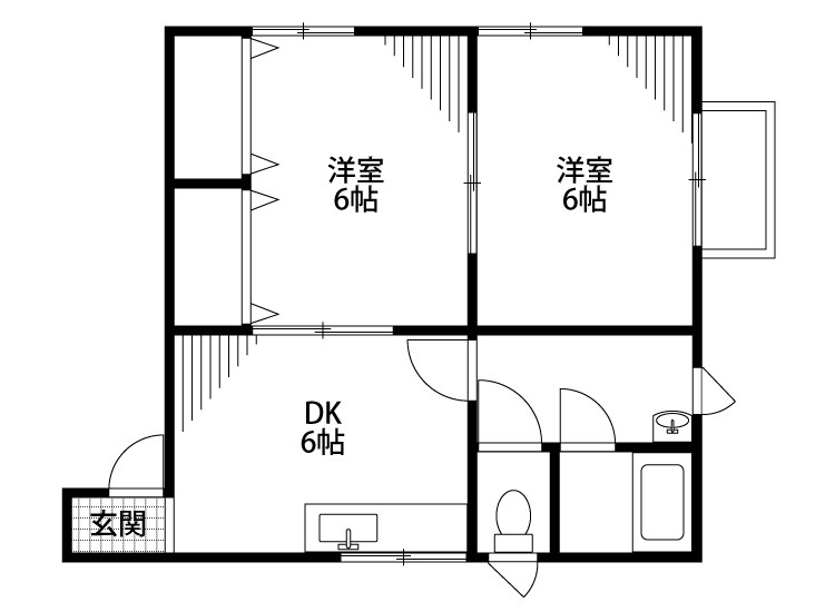 ファーストブランチ 101号室 間取り