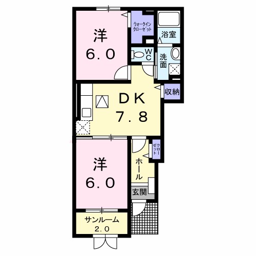クレール 間取り