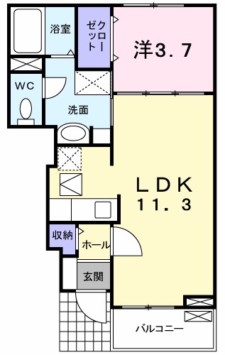 ブルームーンⅡ 間取り