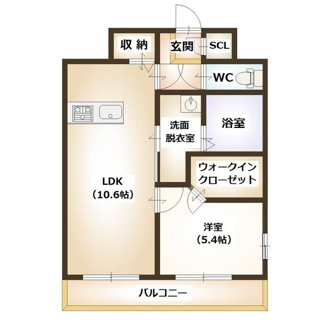 べラルーチェ　エテルノ 間取り図
