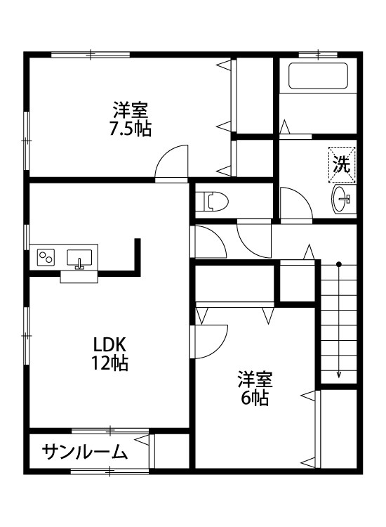 クオーレ天野 間取り