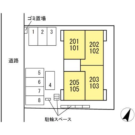 リベルタ 駐車場