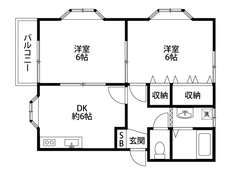 キララC 間取り