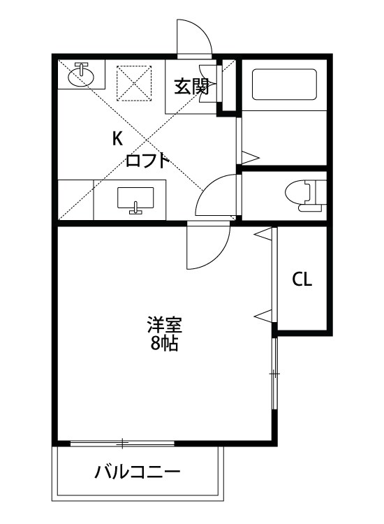 メゾンソレイユ 間取り