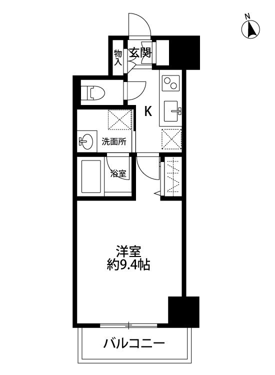 S-FORT新潟本町 間取り