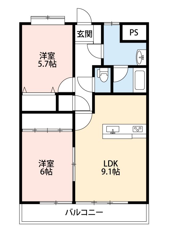ベロウ　リベルタ 間取り