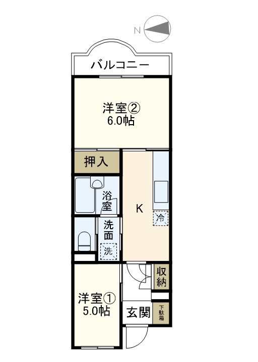 ベルハウス戸塚 間取り