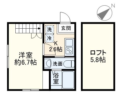 レイディアンス清水ヶ丘 間取り