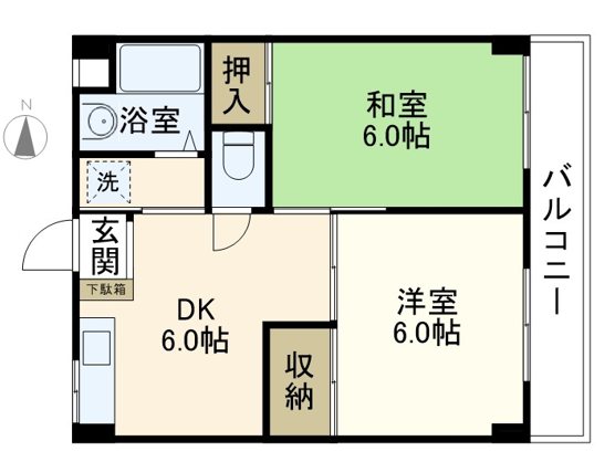 サンコート上大岡 間取り