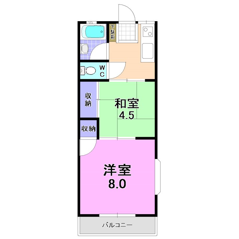 KEハイム 間取り
