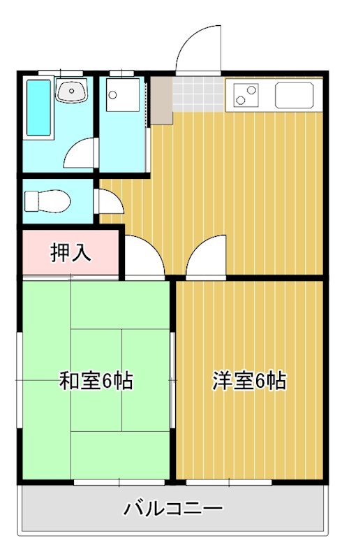 サニーハウス上清戸 間取り