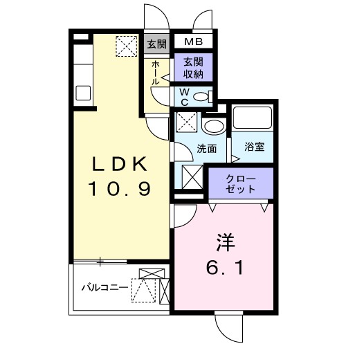 リバープレッソⅡ 間取り