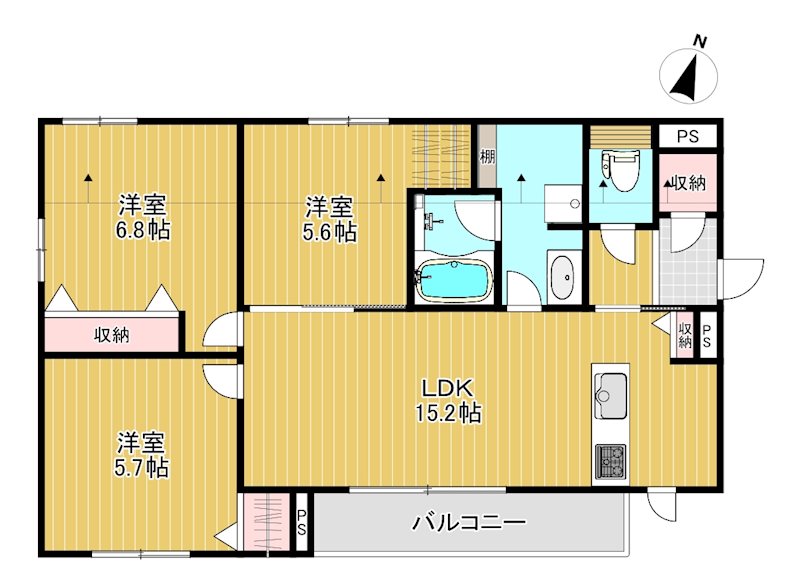 Maison le sel de la terre 間取り