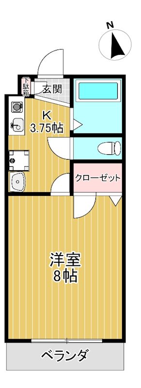 グローリアⅡ  間取り