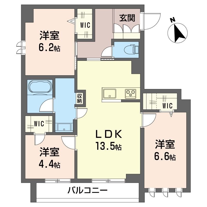 東京都練馬区関町南１丁目8-18 間取り