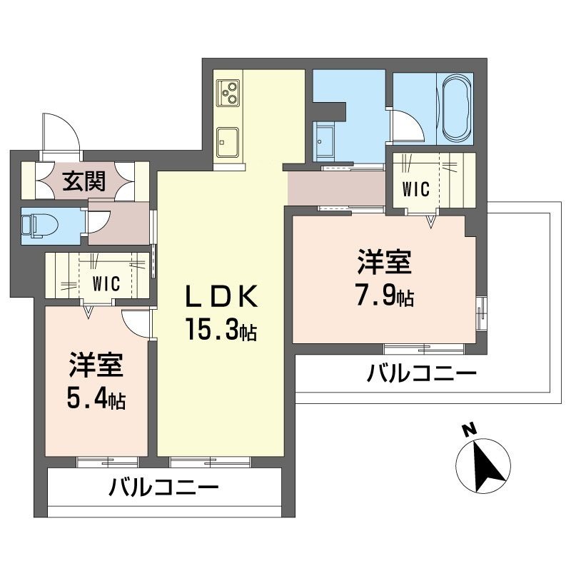 東京都練馬区関町南１丁目8-18 間取り