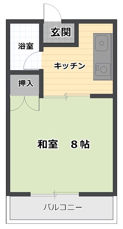 コーポ樹 間取り