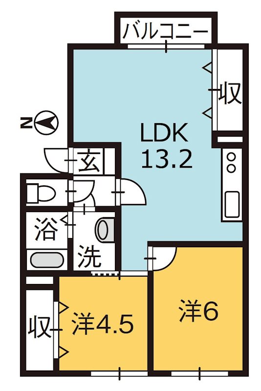 ラ・トゥール 間取り