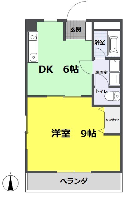 コーポＴ2 間取り