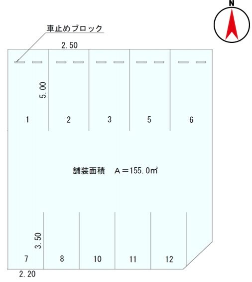 二の宮2丁目月極駐車場 間取り