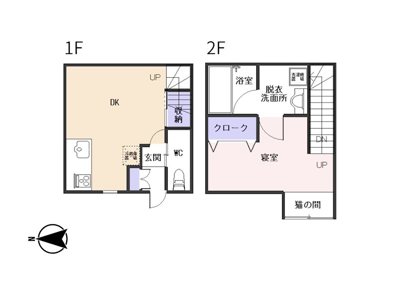 シャ・ミニヨンA 間取り