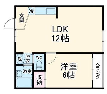タウン西野 間取り
