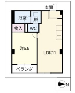 タウン西野 間取り